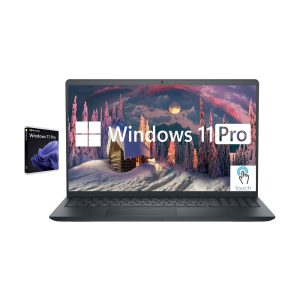 Dell Inspiron Touchscreen Laptop, 15.6″ Business & Student Laptop Computer, Windows 11 Pro Laptop 32GB RAM 1TB SSD, Intel i5-1155G7 Processor, Full HD IPS Display, Numeric Keypad, HDMI, Carbon Black